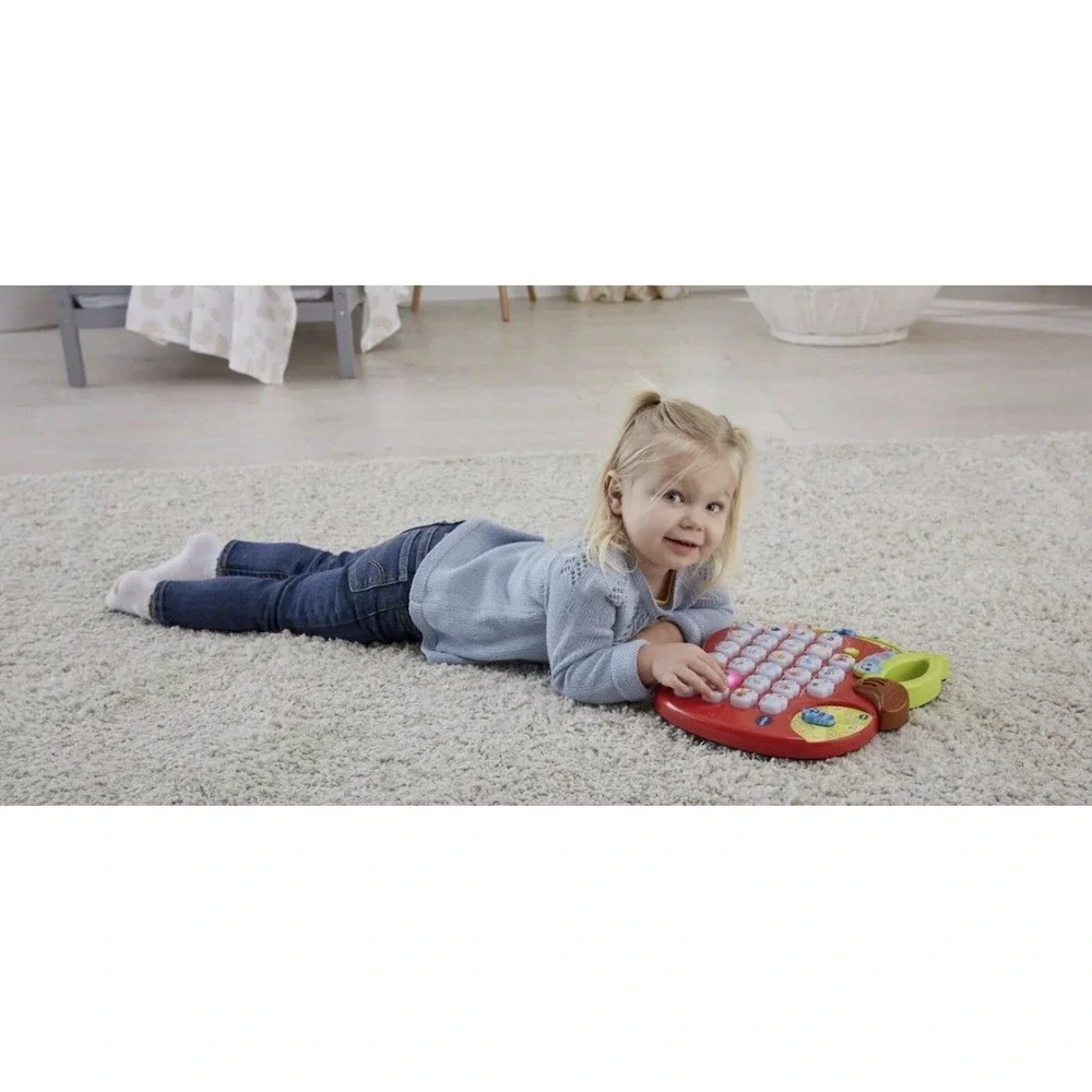 VTech ABC Learning Apple Alphabet‎ Electronic Learning Toy w/Lights & Sounds